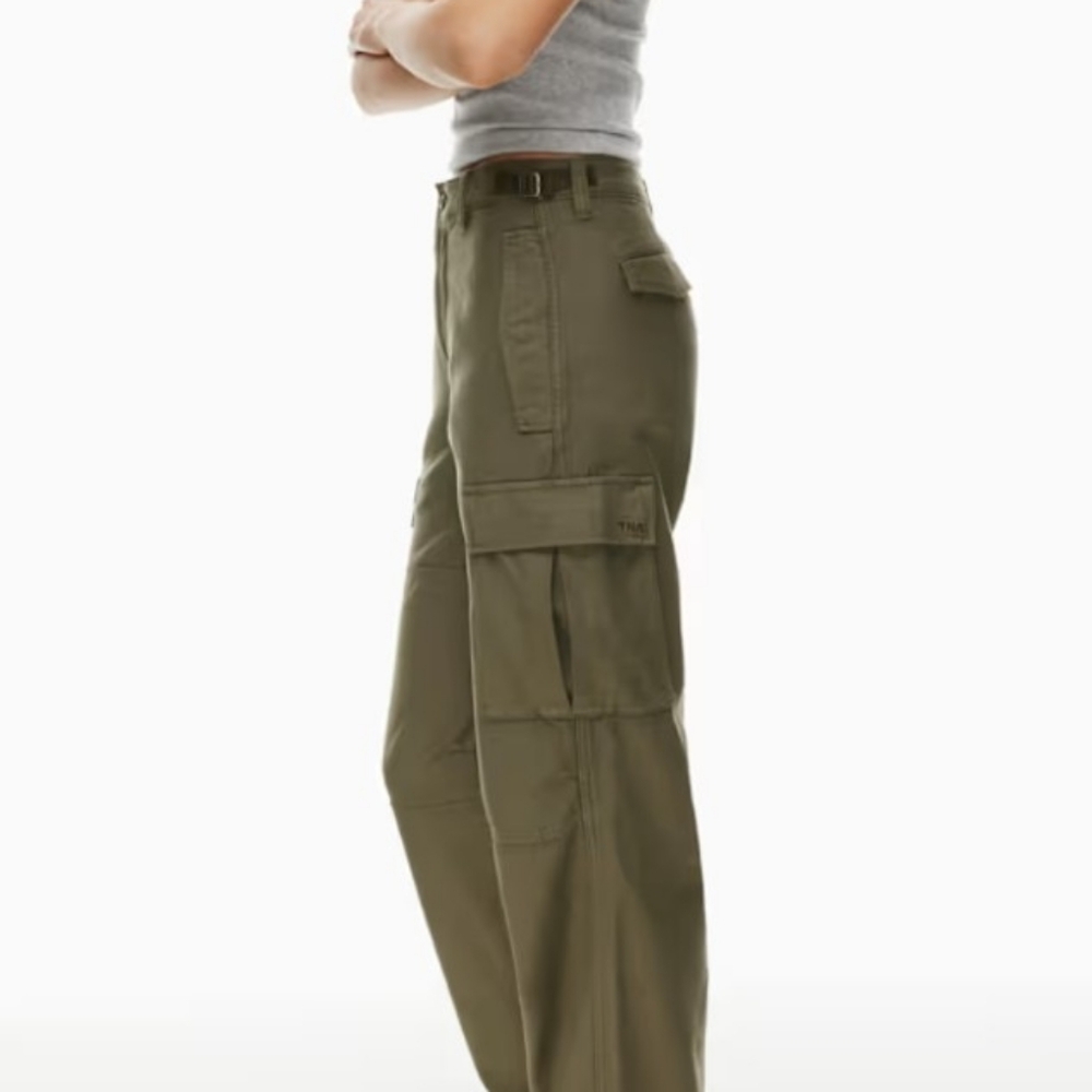 TNA Olive Utility Cargo Pants